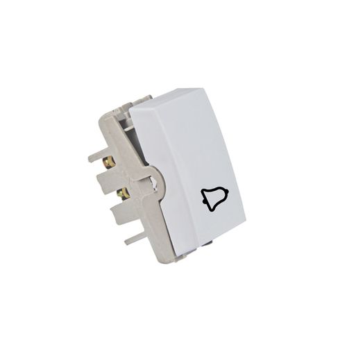 Modulo Romazi Canoa Pulsador Branco 2508