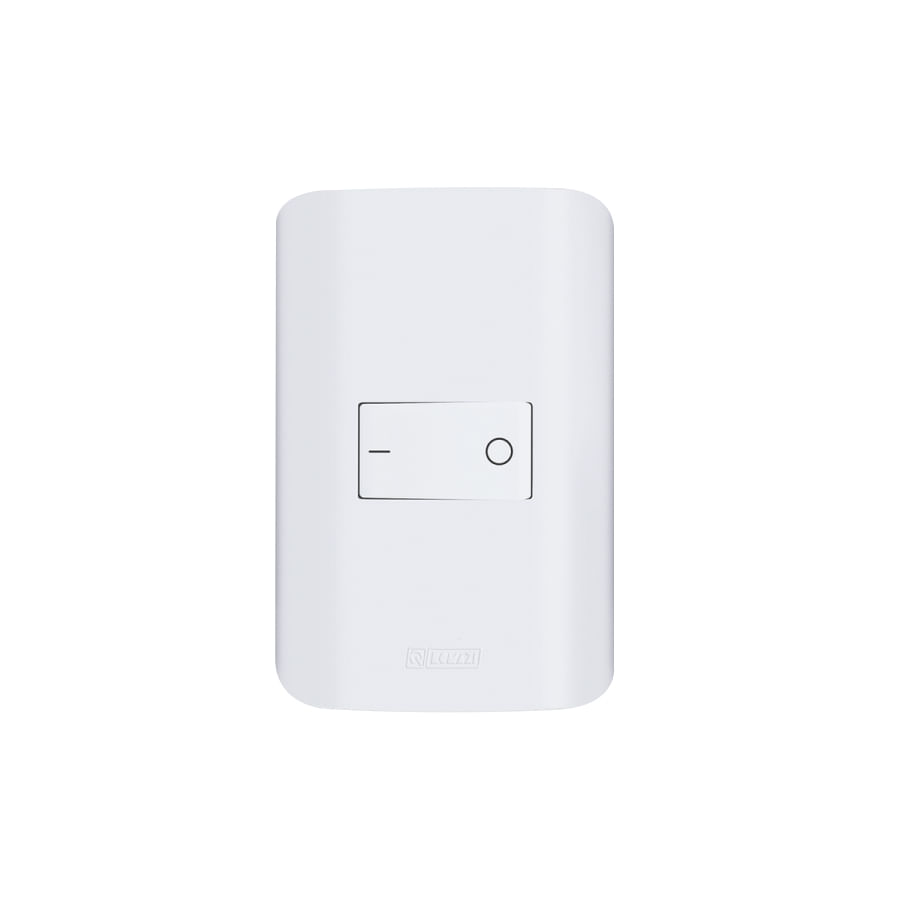 Interruptor Romazi Canoa Bipolar Branco 2622 - Todimo