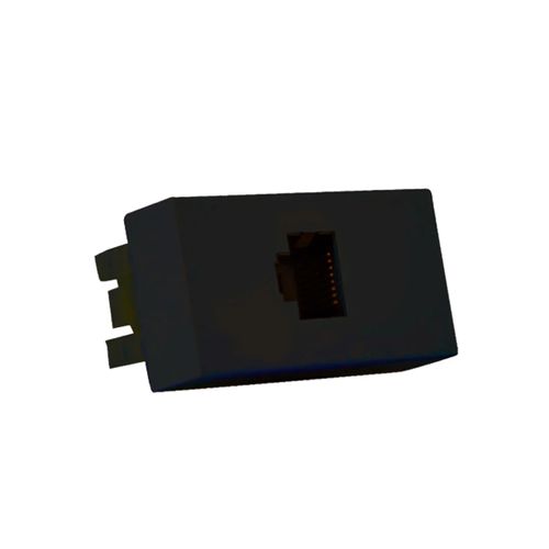 Modulo Romazi Canoa Preta Tomada TJ45 CAT5 85070