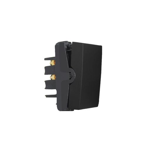 Modulo Romazi Canoa Interruptor Simples Preta 10A 25020