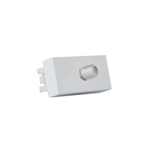 Modulo Romazi Canoa Tomada Antena TV Branco 8505