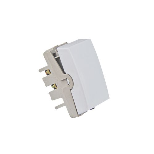 Modulo Romazi Canoa Interruptor Simples 10A Branco 2502