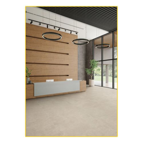 Piso Porcelanato Portobello 90x90 Hit Camel Natural 210207E