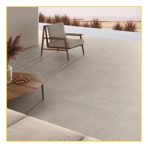 Piso Porcelanato Portobello 90X90 Hit Gris Natural 210203E