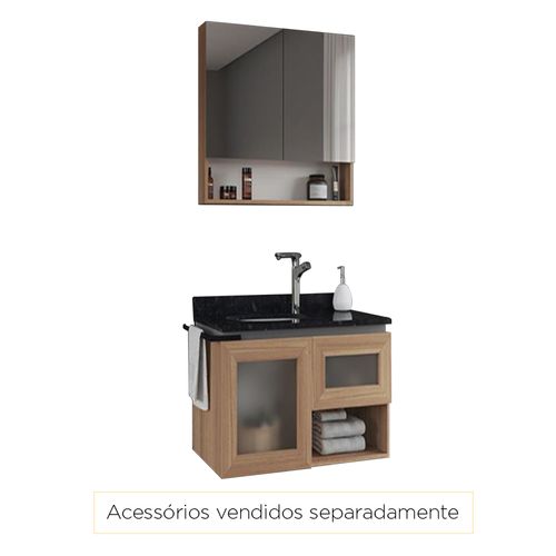Kit Gaam Verre 800 com Espelho Tampo Suspenso NC.VD 200140