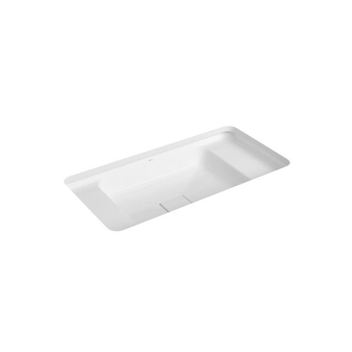 Cuba Deca L.33060.MDE.17 Embutir Retangular com Mesa 60cm Branco