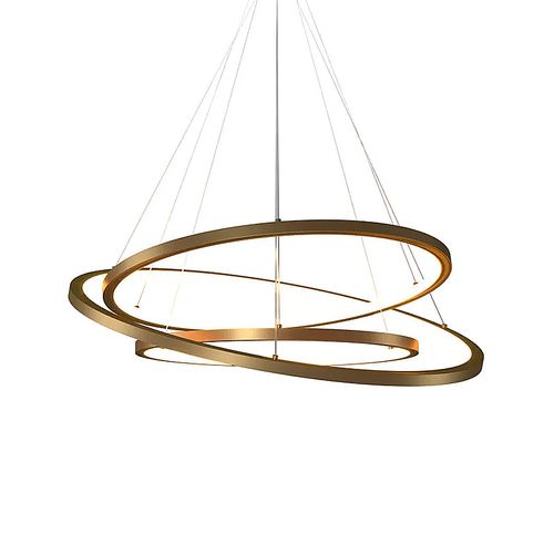Pendente Orluce Tabet 80W 127/220V Dourado OR1753