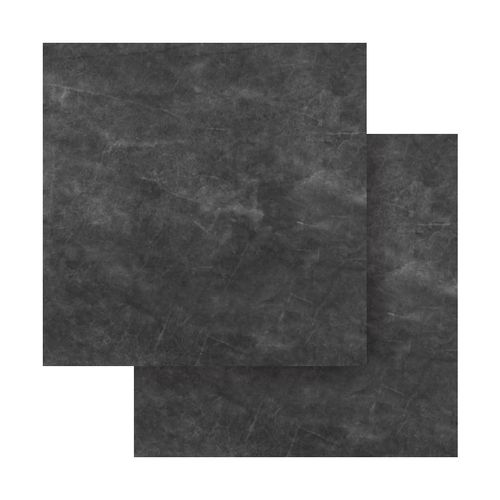 Piso Porcelanato Savane 71X71 Manhattan Grafite Polido