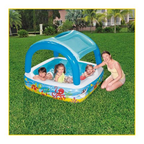 Piscina Inflavel Mor Cobert Amigos Mar 330L 001614