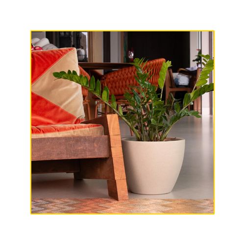 Vaso Vasap Cone Baixo 28 Areia 9075
