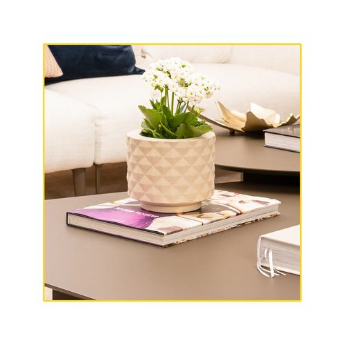 Vaso Vasap Reconcavo 30 Mini Areia 8239