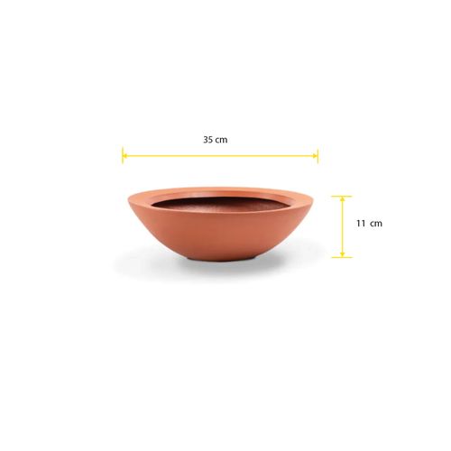 Bacia Vasap P Terracota 6705