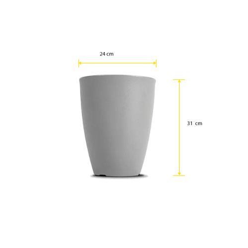 Vaso Vasap Vieatnamita 31 Cinza 6938