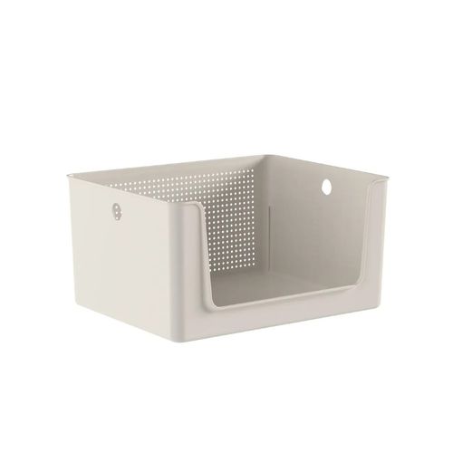 Cesto OU Flow com Abertura Frontal Bege Fechado CFW1000BGF