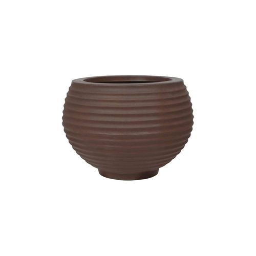 Vaso Palash Bromelia 32X32cm Rusty R.0400.032.032