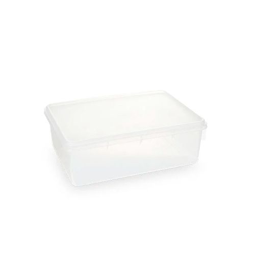 Caixa Plasvale Retangular 6,5 Litros Transparente 122
