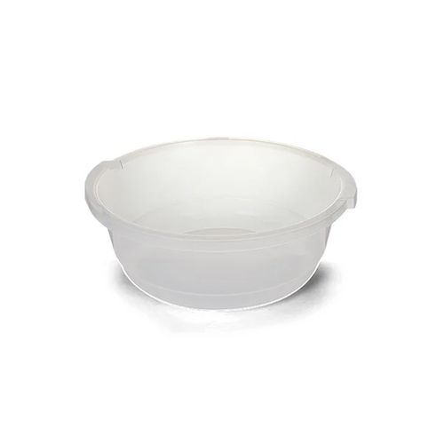 Bacia Plasvale Redonda 11 Litros Transparente 127