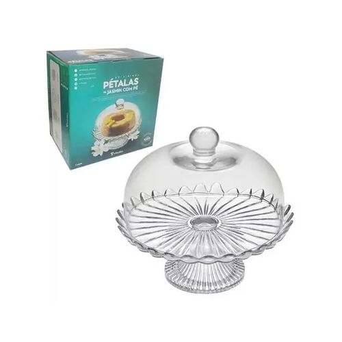 Conjunto Boleira Vitazza Petalas Jasmim com Pe Vermerlho 1710T-VM