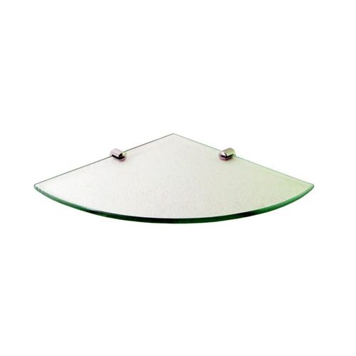 Prateleira de Vidro Canto Transparente HAB 8mm 20X20cm 1008
