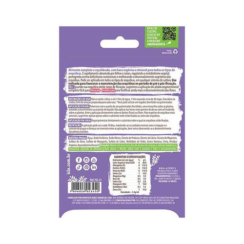 Fertilizante Isla Orquideas 5ml 6993