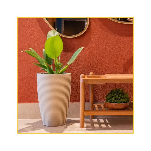 Vaso Vasap Cone Riscato 45 Areia 5424