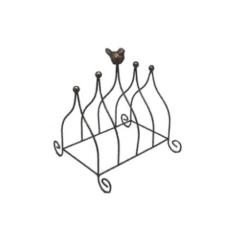Suporte Home Garden Marrom P Pratos HB 102206