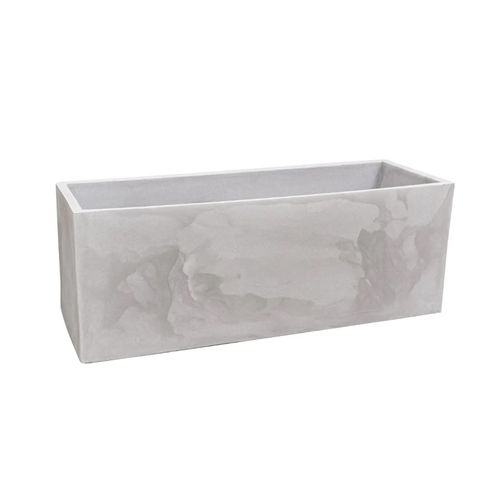 Cachepot Japi Floreira Flat Cimento Queim. 67X22X22cm JFQFCQ
