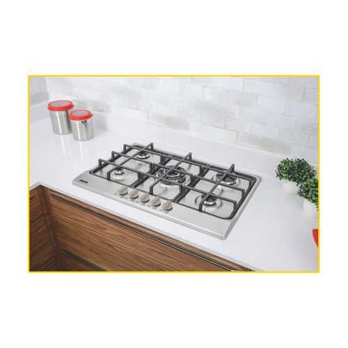 Cooktop Tramontina Inox 94716/104 Penta 5GX TRI 75 HE Safestop Gás