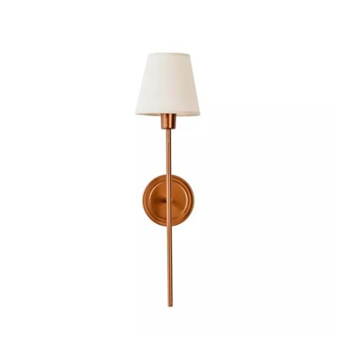 Arandela Foco Tocheiro Gold Cup Crua 1Xe27 105/R/Go-Cromado