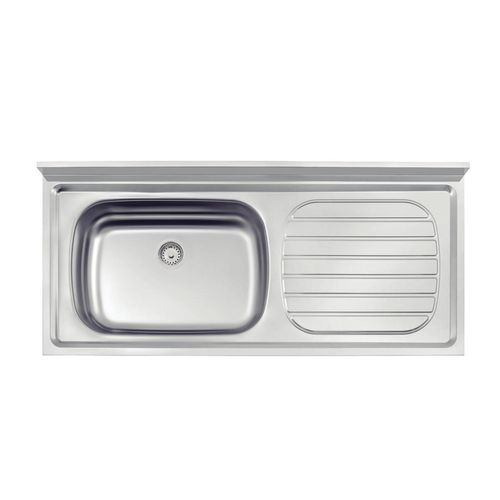 Pia Tramontina Inox 94998/506 120X55X12 Filo 34 sem Valvula