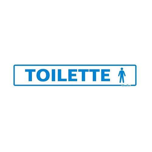 Placa Sinalize  5X25 200 Ai Toilette Masculino (Poliest.)
