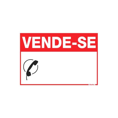 Placa Sinalize 20X30 250Cn Vende Se