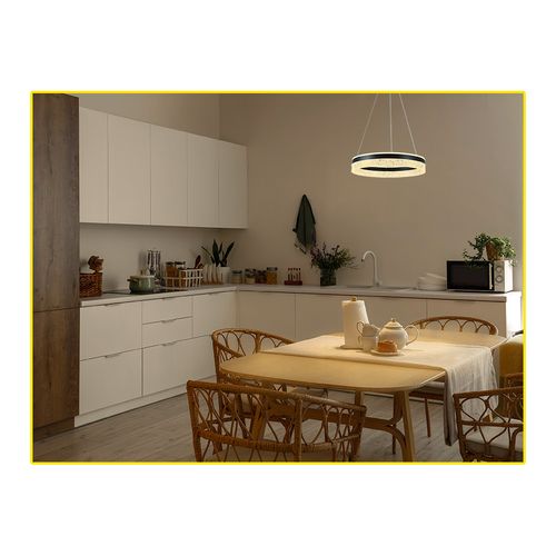 Pendente Led Taschibra Crown 81x50x50Cm 3000K 15051012