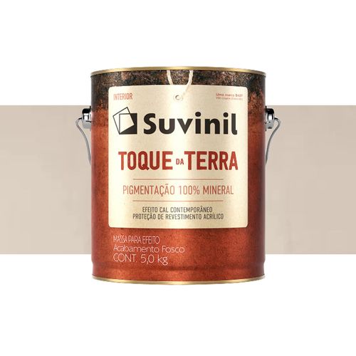 Tinta Suvinil Efeito Toque da Terra Fosco Mangue Seco 5Kg 50813284