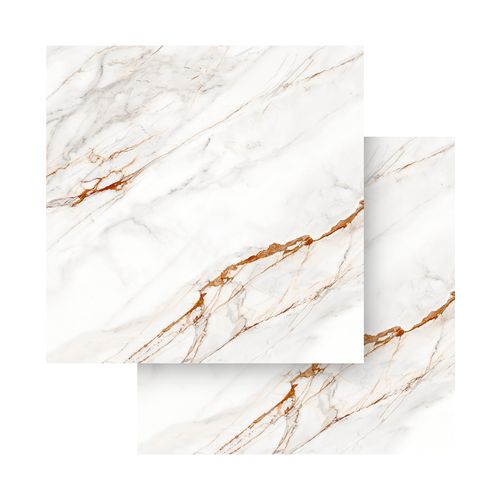 Piso Cerâmico Bellacer 74x74 Polido Calacata Iron PR874007 - LC