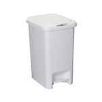 Lixeira Astra Pedal Dupla 10Lt Branca Lpda-1740230532548