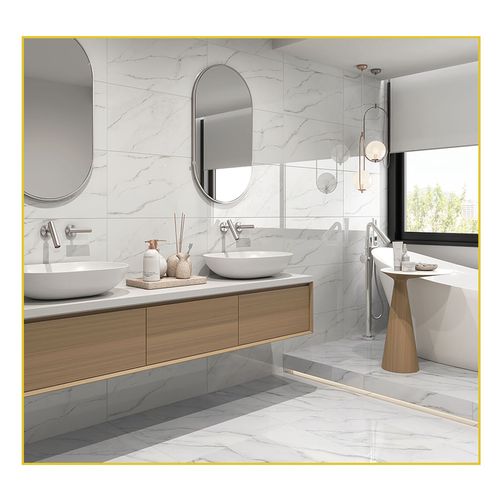 Piso Cerâmico Vivence 56x56 Brilhante Retificado RT170106 - LC