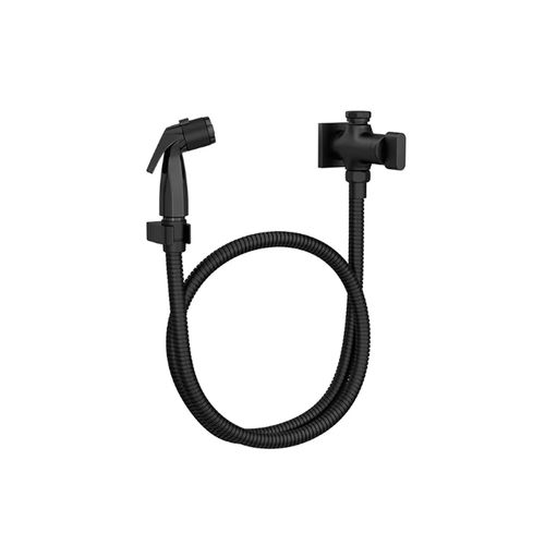 Ducha Deca Higienica 1984.BL33.ACT.MT com Registro e Derivação Polo Black MT