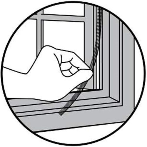 Veda Frestas Comfort Door Escova Cinza 5X7Mm 5M Referência 40