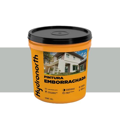 Tinta Hydronorth Emborrachada Fosco Cromo 18 Litros 00095692