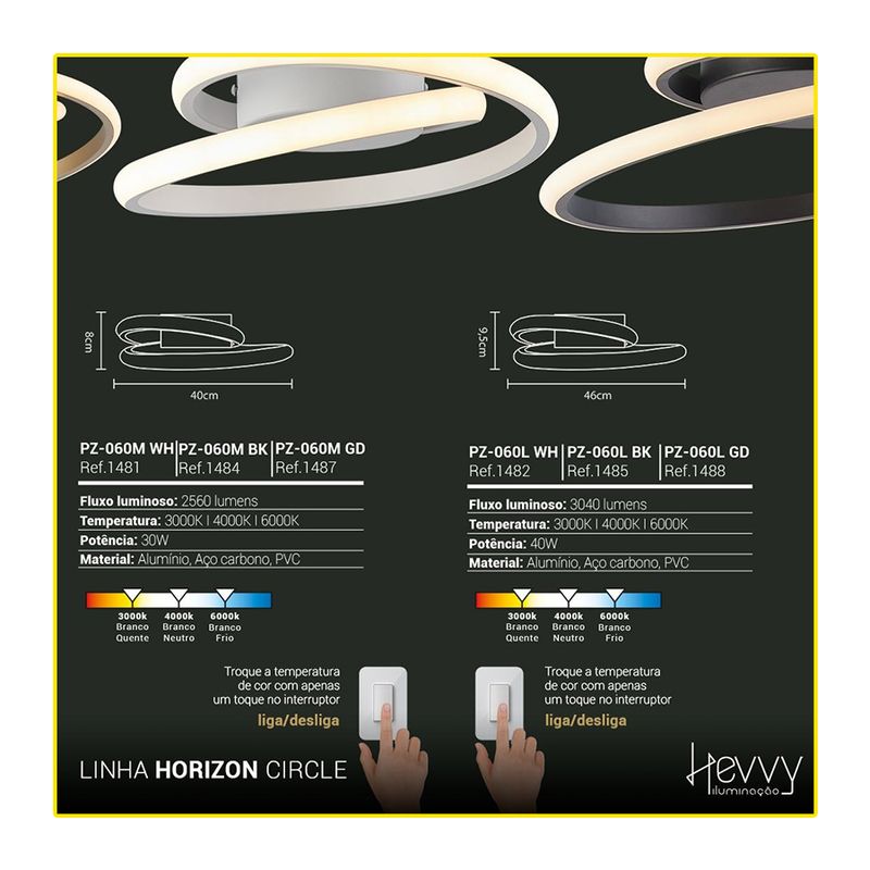 plafon-hevvy-horizon-circle-40cm-dourado-30w-1487-119477-119477