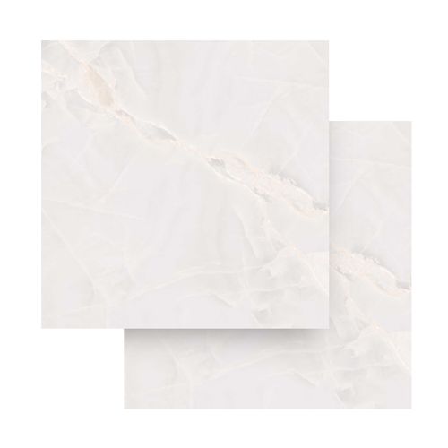 Piso Porcelanato Biancogres 80X80 Palestro Bianco Satin Acetinado Co0914I1