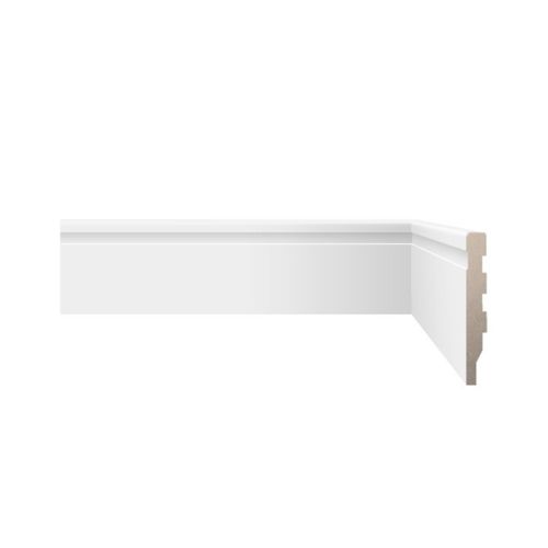 Rodapé Biancogres 07X240 Fit Branco Frisado Tg0828B1