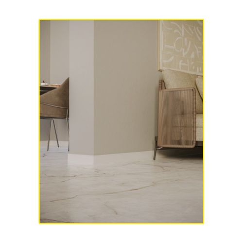 Rodapé Biancogres 07X240 Fit Branco Frisado Tg0828B1