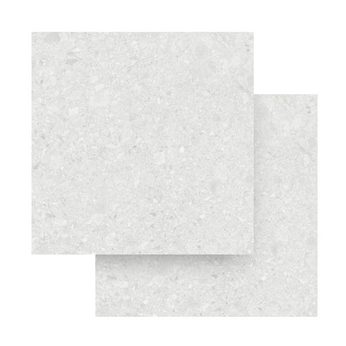 Piso Porcelanato Savane 71,5X71,5 Terrazine Bianco Acetinado