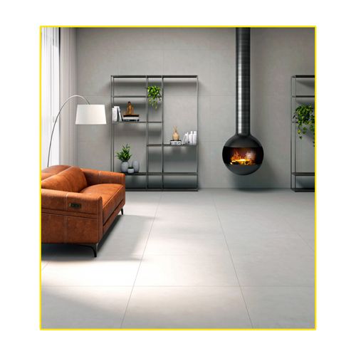 Piso Porcelanato Helena 121X121 Detroit Grigio Acetinado HAC 240153