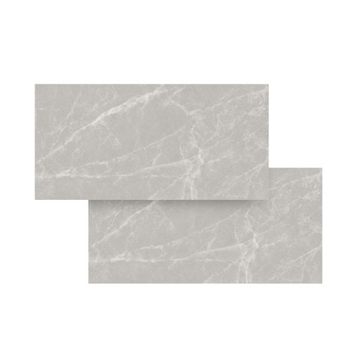 Piso Porcelanato Helena 62X121 Glacier Polido HPO 120172