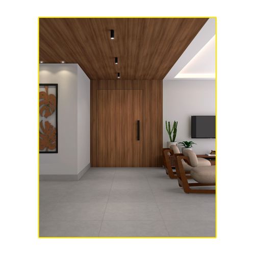 Piso Porcelanato Helena 83X83 Loft Chumbo Ac Hac 830141
