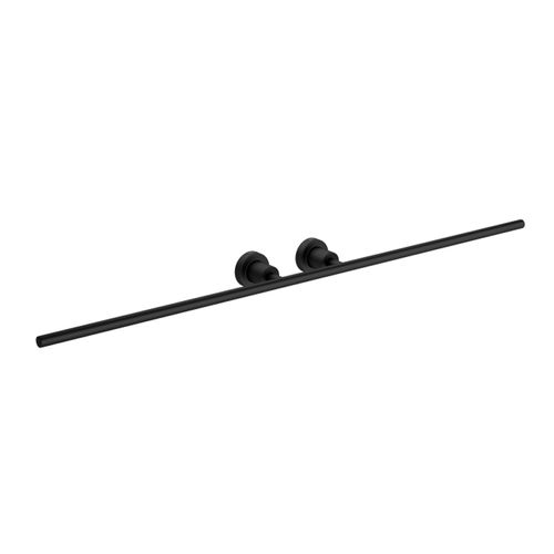 Porta Toalha Deca Barra 2042.BL.SLM.MT Duplo Slim Black Mate
