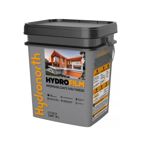 Hydrofilm Impermeabilizante Paredes Hydronorth Incolor 18L 00098058